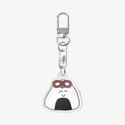 Imazato Club - Onigiri Omamori Acrylic Keyring - Marpple Shop - Keyring - Harumio