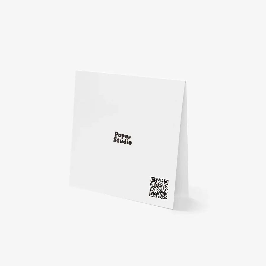 Paper Studio - Mini Square Folding Card - Marpple Shop - Message Card - Harumio