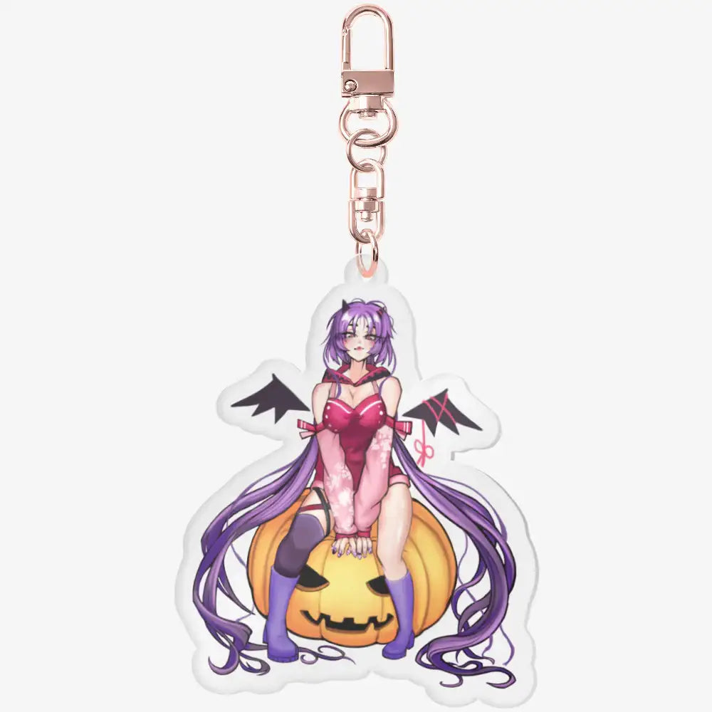 Neungunsu - Halloween Girl Acrylic Keyring - Marpple Shop - Keyring - Harumio