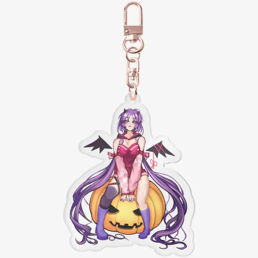 Neungunsu - Halloween Girl Acrylic Keyring - Marpple Shop - Keyring - Harumio