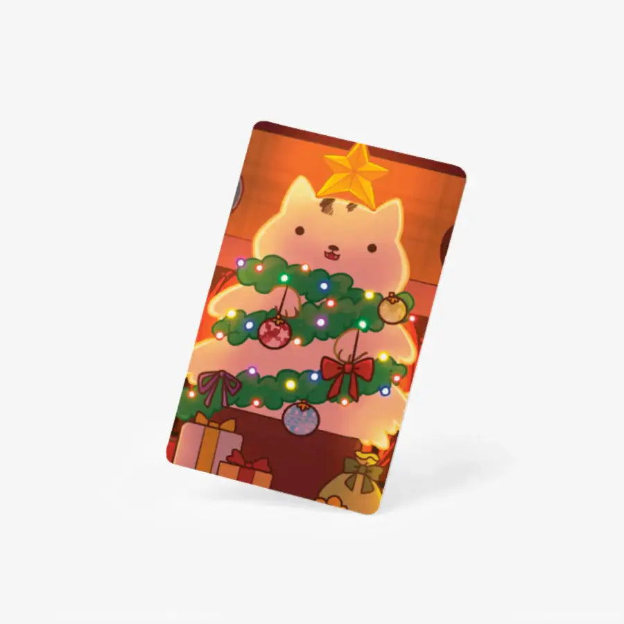 Yousung - Cat Christmas Photocard - Marpple Shop - Photocard - Harumio