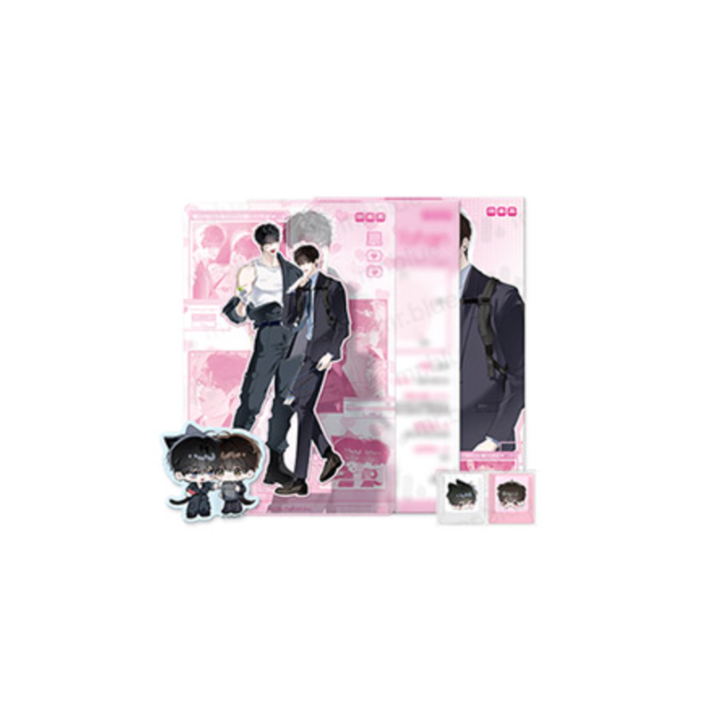 Mr. Blue Pop-Up - Character Profile Set