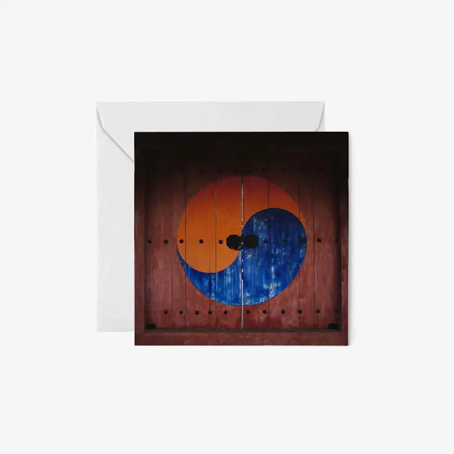 Kim Ji Neok - Yin Yang Postcard & Envelope Set - Marpple Shop - Postcard - Harumio
