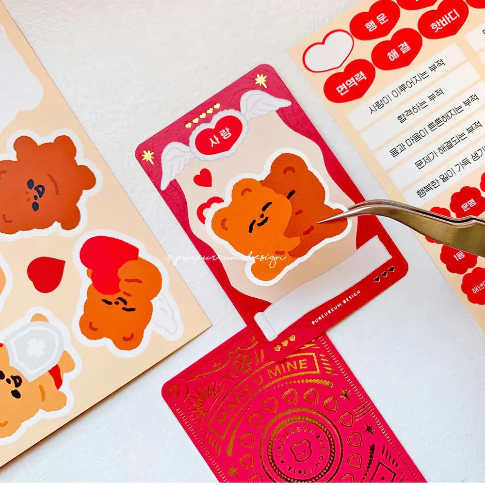 Pureureum Design - Cupid Bear Amulet Kit - Pureureum Design - Home & Living, Accessories - Harumio