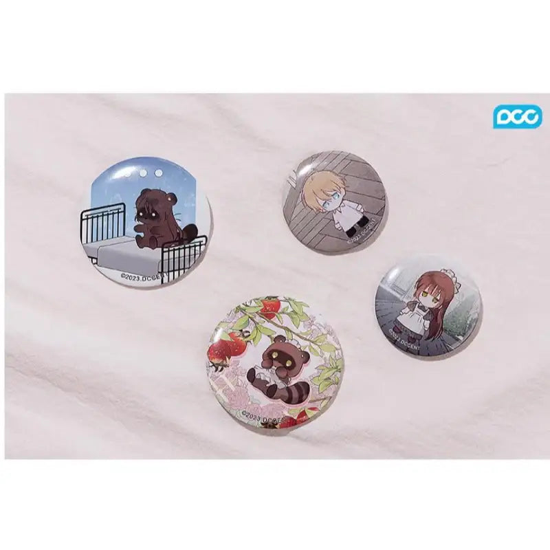 How to Survive as a Maid in a Horror Game - Can Badge - DCC Store - Can Badges - Harumio
