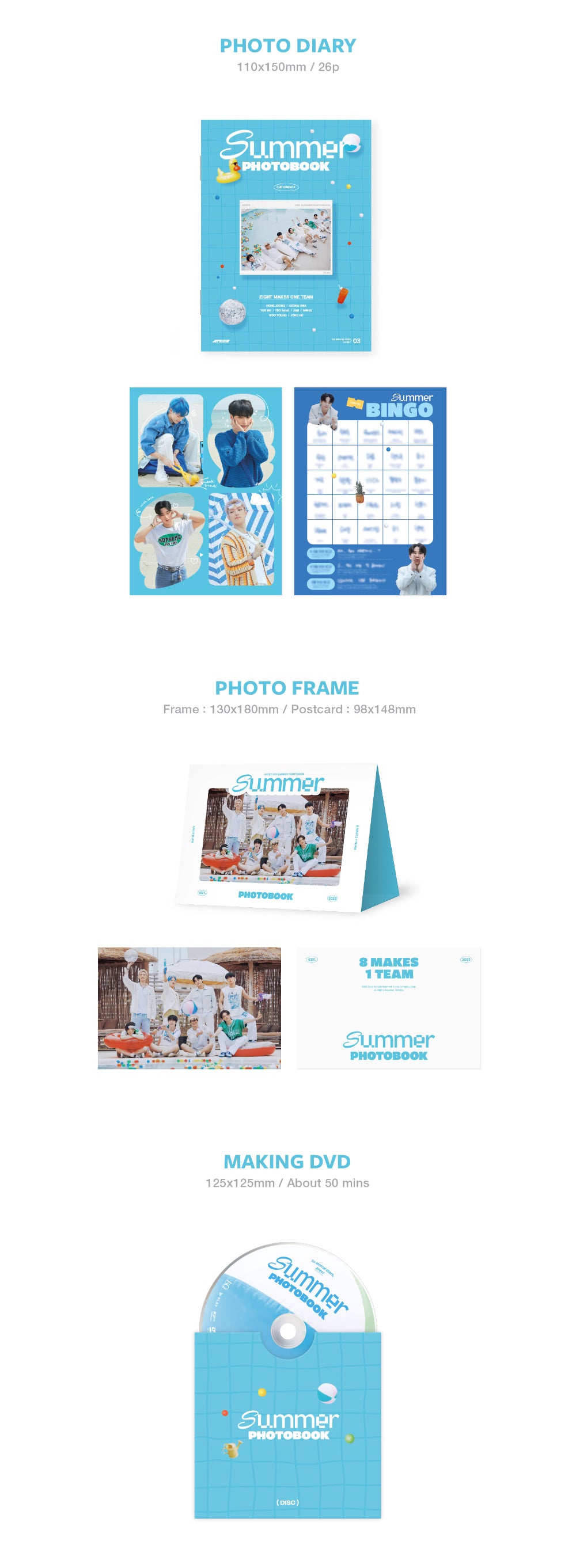ATEEZ - 2023 SUMMER PHOTOBOOK