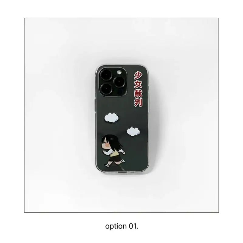 Girl's Trial - Character Jelly Galaxy Case - ARTRANK - Galaxy Case - Harumio