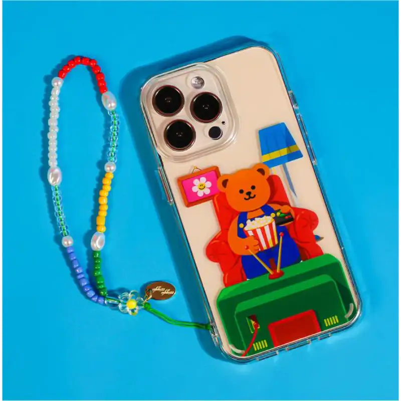 Wiggle Wiggle - iPhone Transparent Case 4 - Wiggle Wiggle - Phone Case - Harumio