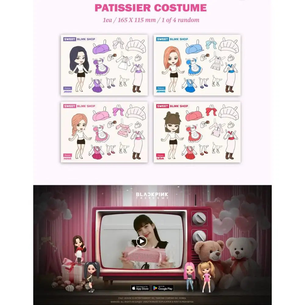 Blackpink - The Game Photocard Collection (Lovely Valentine's Edition) - YGPLUS - Album - Harumio