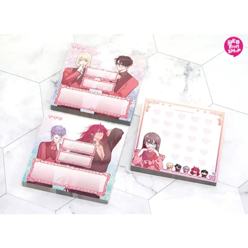Exciting Strategy - Memo Pad - Webtoon Shop - Memo Pads - Harumio
