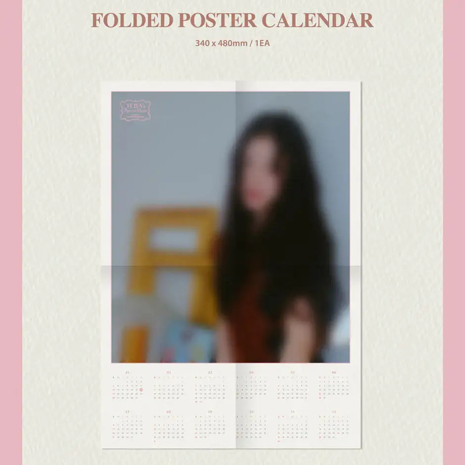 SHIN YE EUN - 2025 Season's Greetings (YE EUN’s Special Pages) - Enpio Entertainment - Merchandise - Harumio