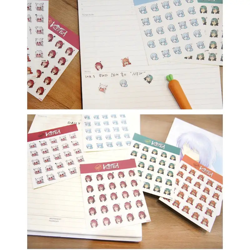 Kubera - Sticker Set - Webtoon Shop - Stickers - Harumio