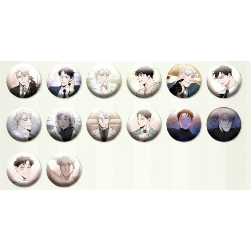 Roses and Champagne Pop Up - Can Badge