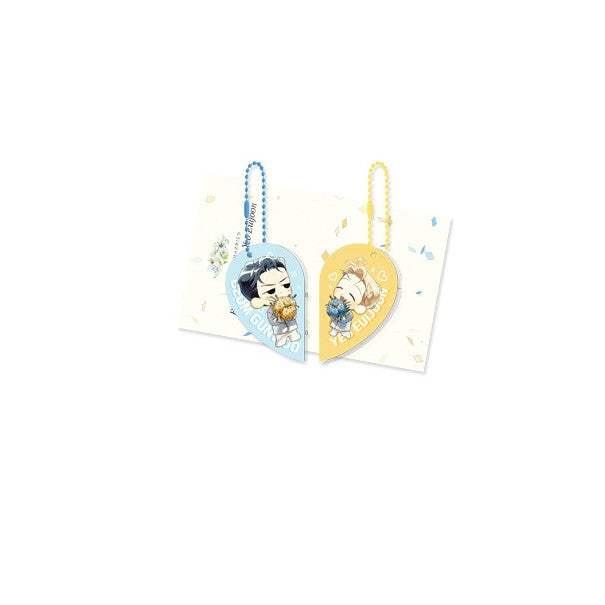 Dangerous Convenience Store x Fantazit - Wedding SD Magnet Couple Keyring Set - Dangerous Convenience Store x Fantazit - Acrylic Keyring - Harumio