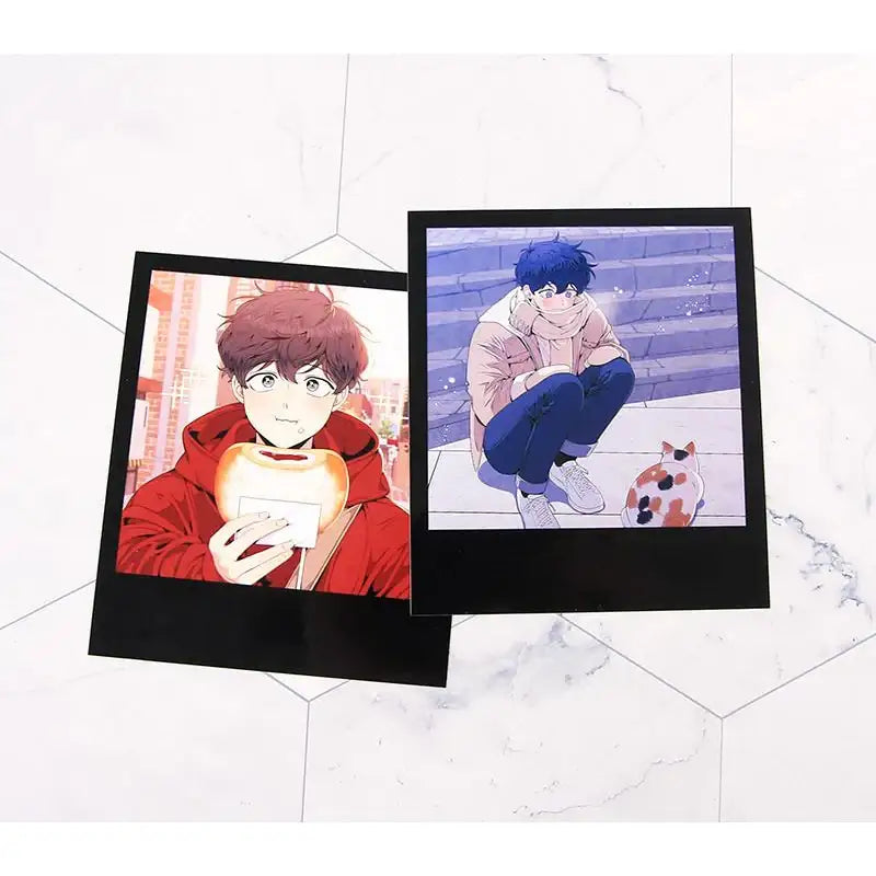 Cherry Blossoms After Winter - Polaroid Set - Webtoon Shop - Polaroids - Harumio