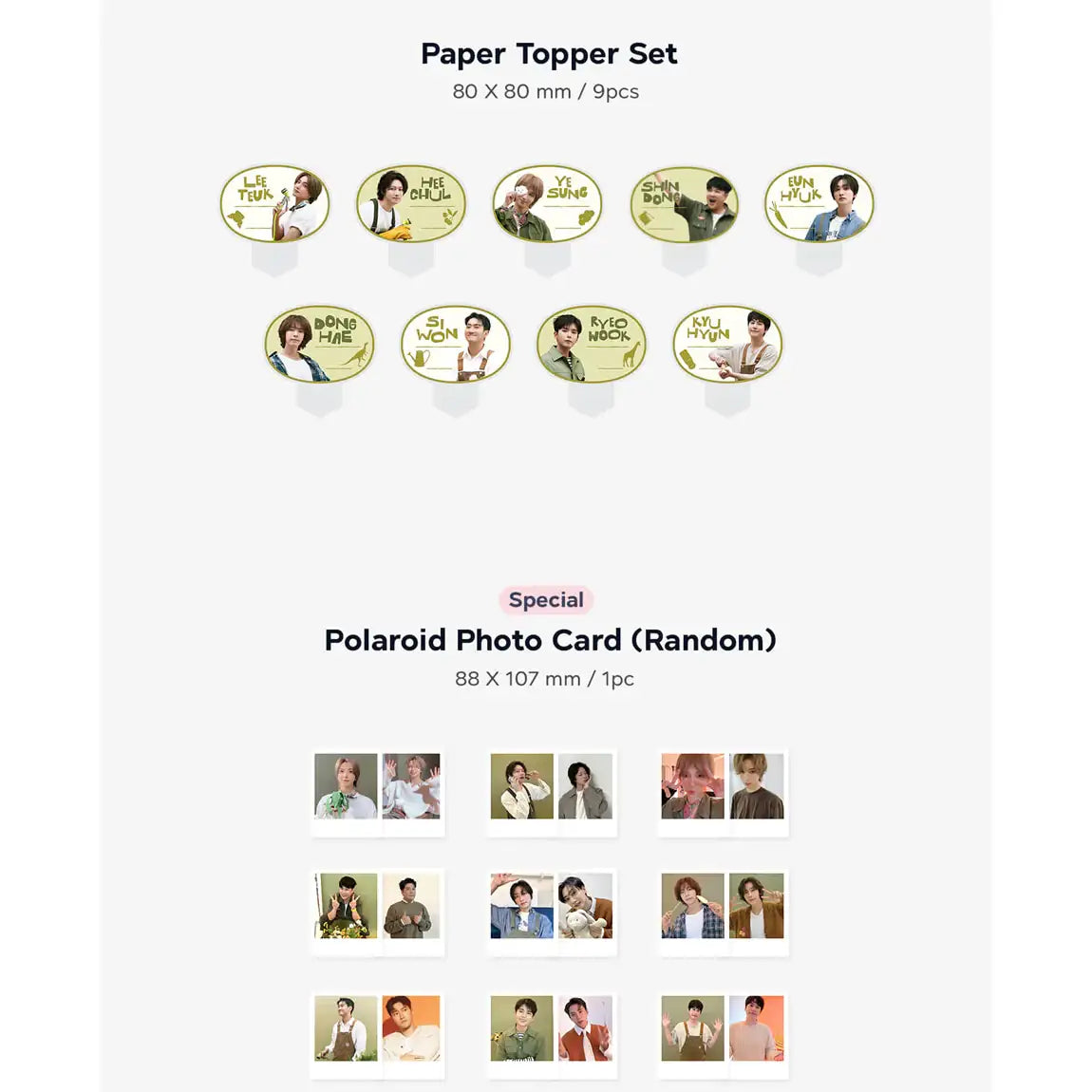 Super Junior - 2024 Season's Greetings - Super Junior - Merchandise - Harumio