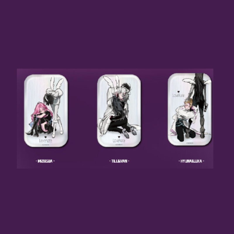MARCHMONSTER x Alien Stage - Square Badges - MARCHMONSTER - Badge - Harumio