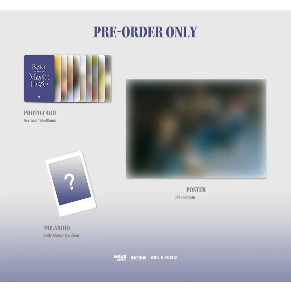 KEP1ER - Magic Hour : 5th Mini Album - KEP1ER - Album - Harumio