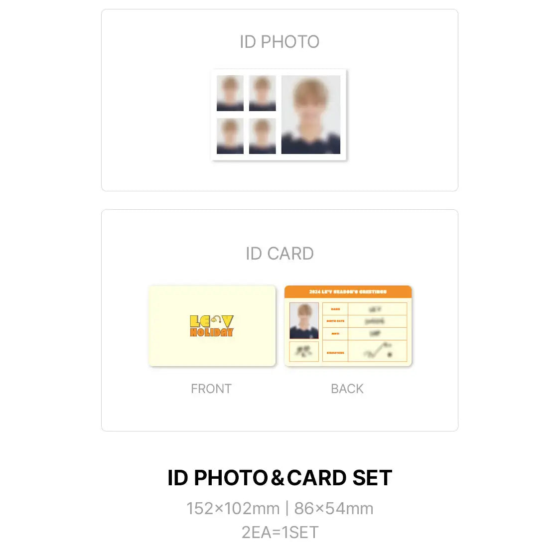 LE’V - 2024 Season's Greetings - LE’V - Merchandise - Harumio