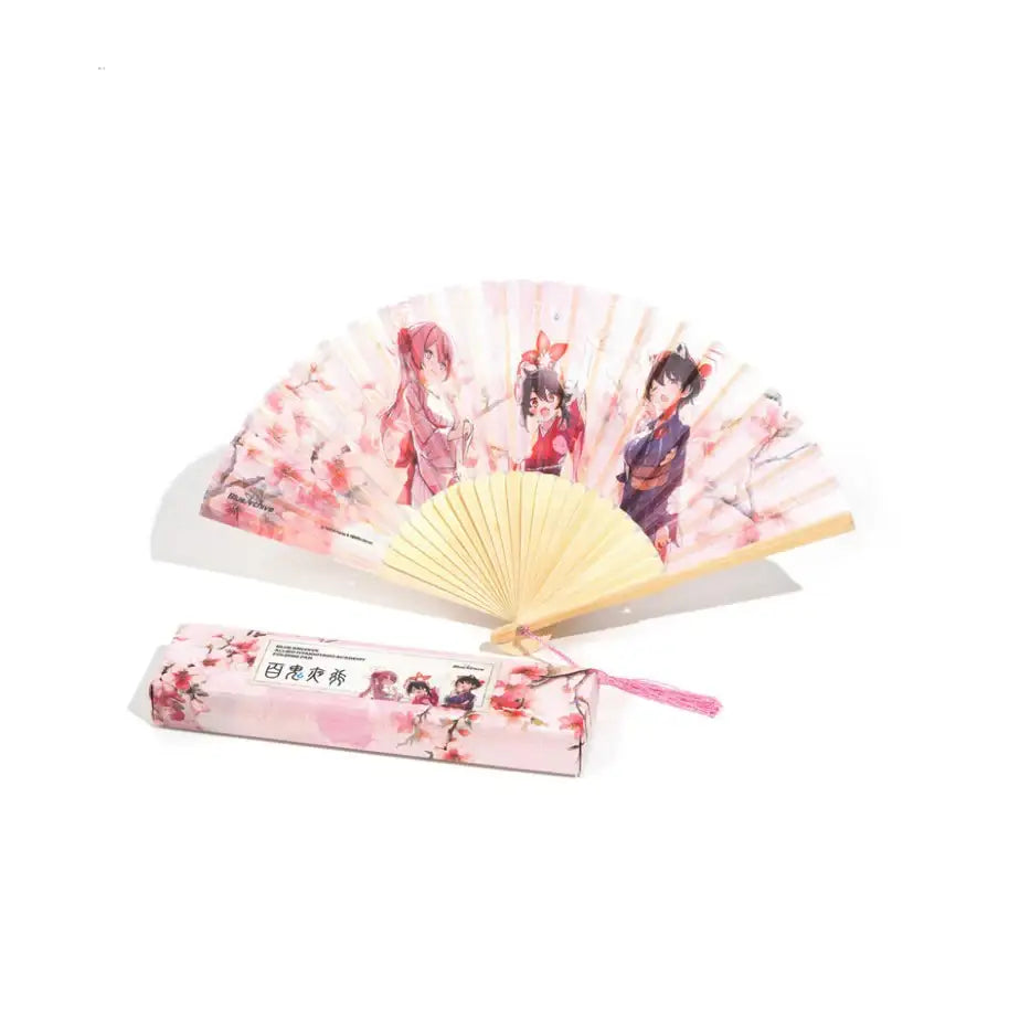 Blue Archive - Allied Hyakkiyako Academy Folding Fan - Blue Archive - Hand Fan - Harumio