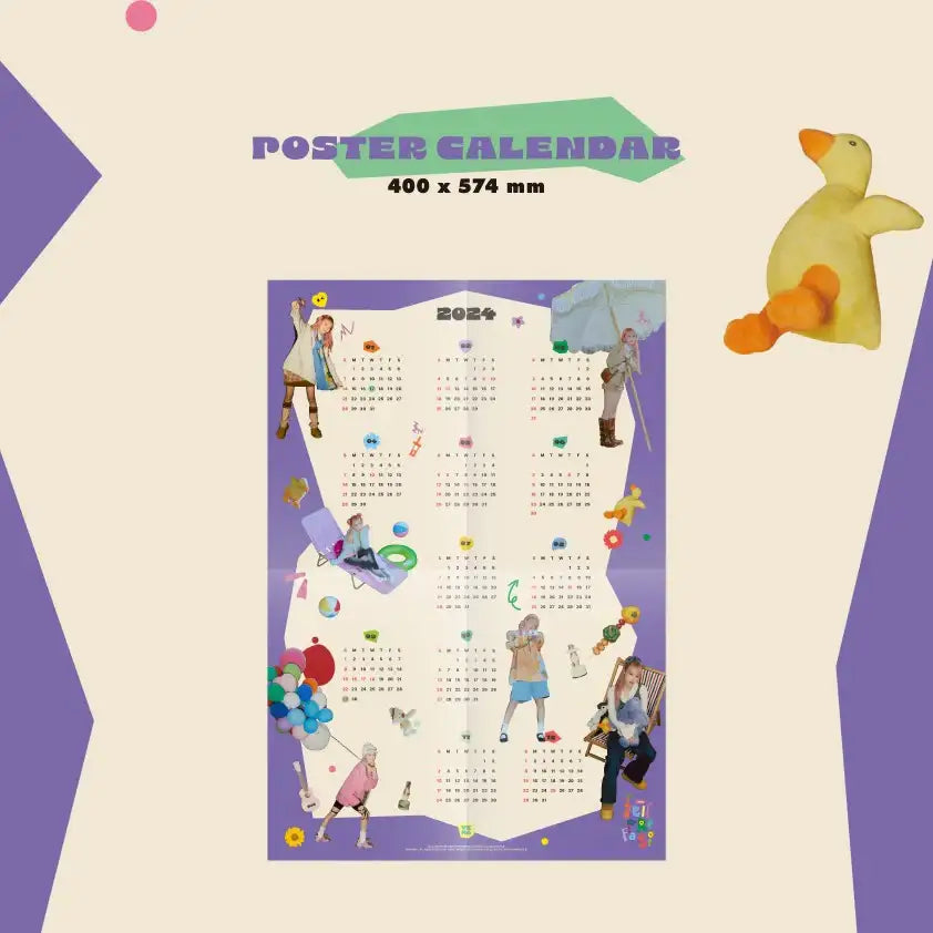 YENA - 2024 Season's Greetings - Everline Co., Ltd. / Brave Entertainment - Merchandise - Harumio