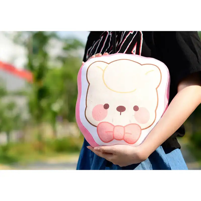 Pinu - Mochi Face Cushion - Soone Content - Cushions - Harumio