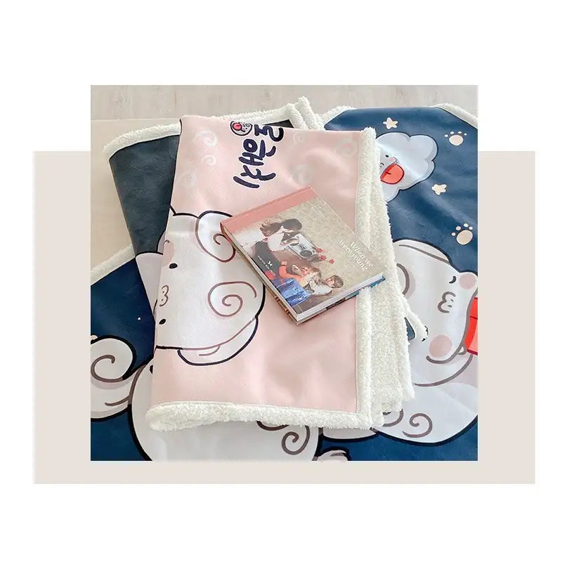 Merong Haechi - Knee Blanket (Pink) - Soone Content - Blankets - Harumio