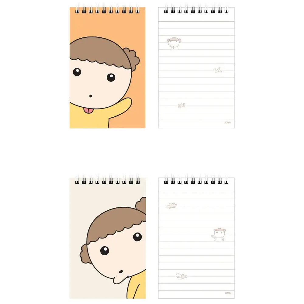Maru Is a Puppy - Vertical Notebook - Webtoon Friends - Stationery - Harumio