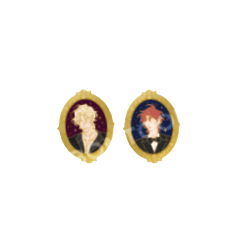 BOM CINEMA TOWN - Metal Badge Set - BOMTOON - Metal Badge - Harumio