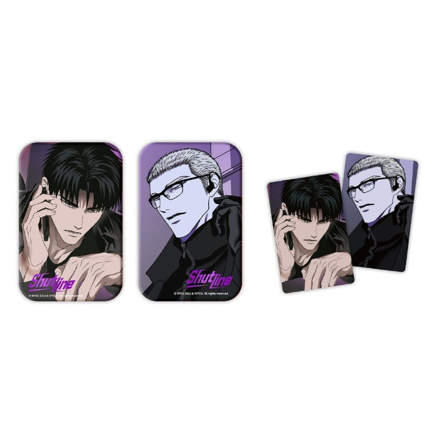 Shutline - 'Dark Night Mystery' Badge Set - Shutline - Badge - Harumio