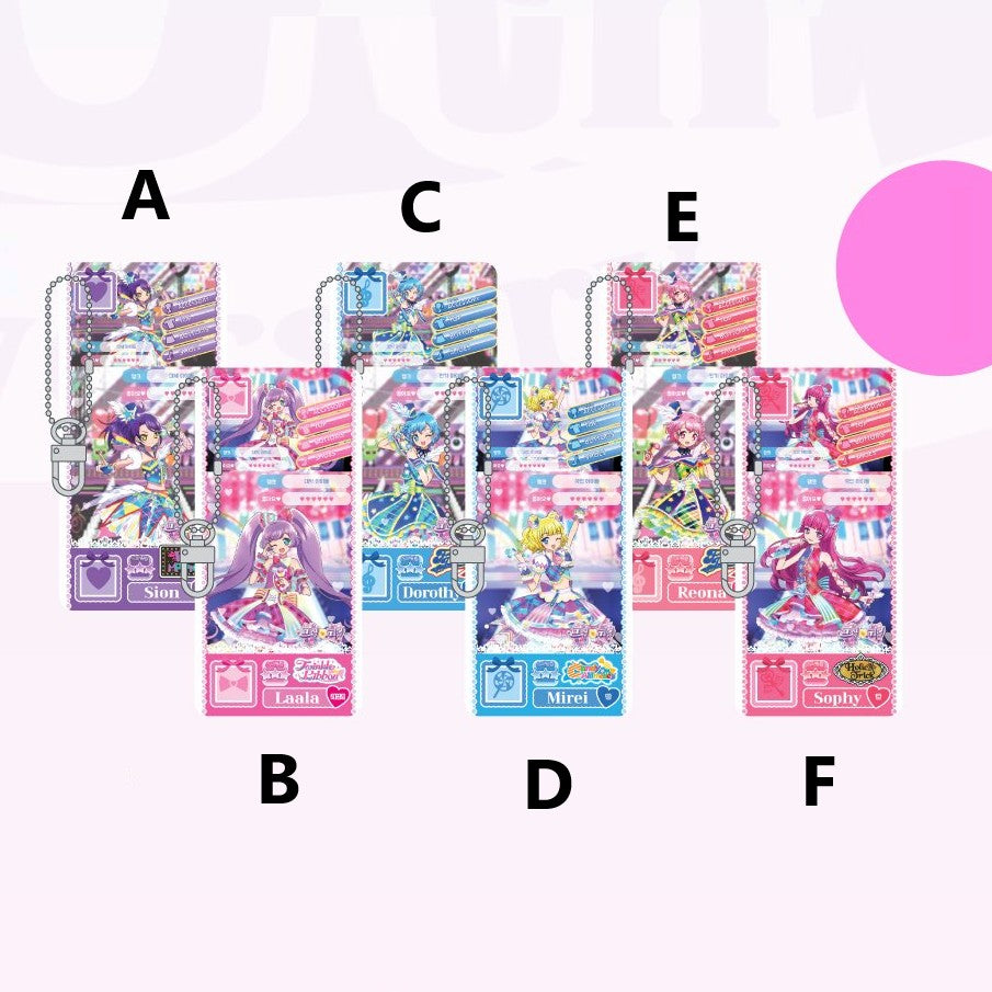 PriPara 10th Anniversary Pop-up - Ticket Acrylic Keychain