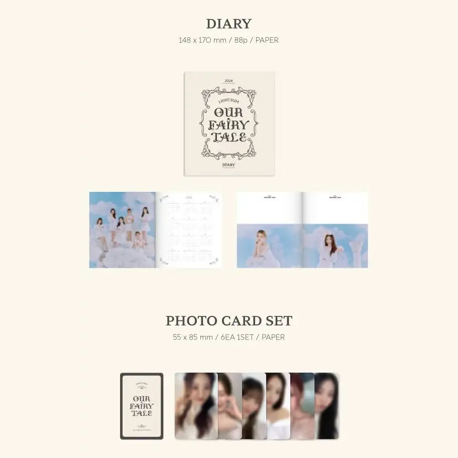 LIGHTSUM - 2024 Season's Greetings - Everline Co., Ltd. / Cube Entertainment - Merchandise - Harumio