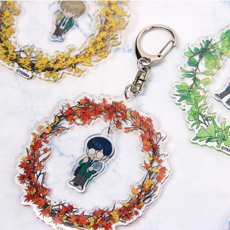 Spinach Bouquet - Acrylic Keyring