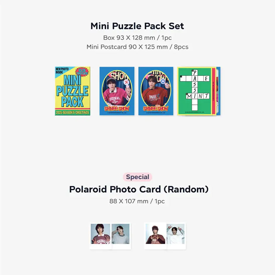 SHINee - 2025 Season's Greetings - SM Entertainment - Merchandise - Harumio
