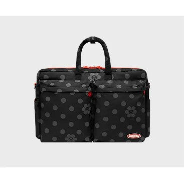 Wiggle Wiggle - Polka Dot Smile Black Multi Laptop Bag
