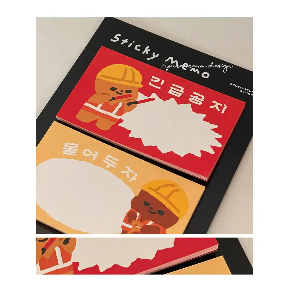 Pureureum Design - Cupid Bear Construction Site Pack (Limited Edition) - Pureureum Design - Home & Living, Accessories - Harumio