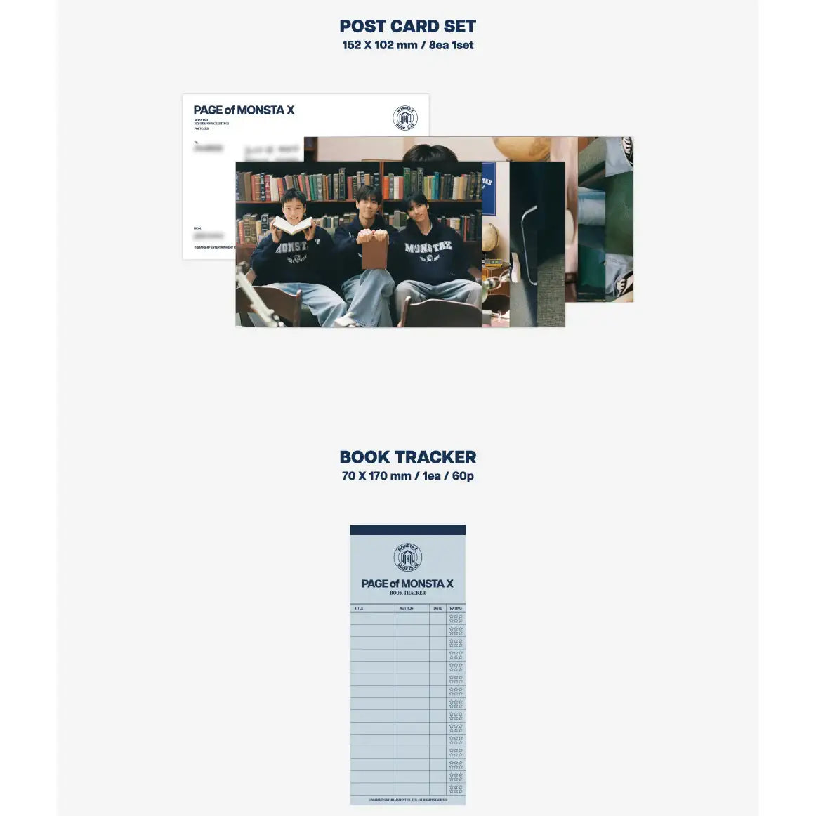 MONSTA X - 2025 Season's Greetings (PAGE of MONSTA X) - Starship Entertainment - Merchandise - Harumio