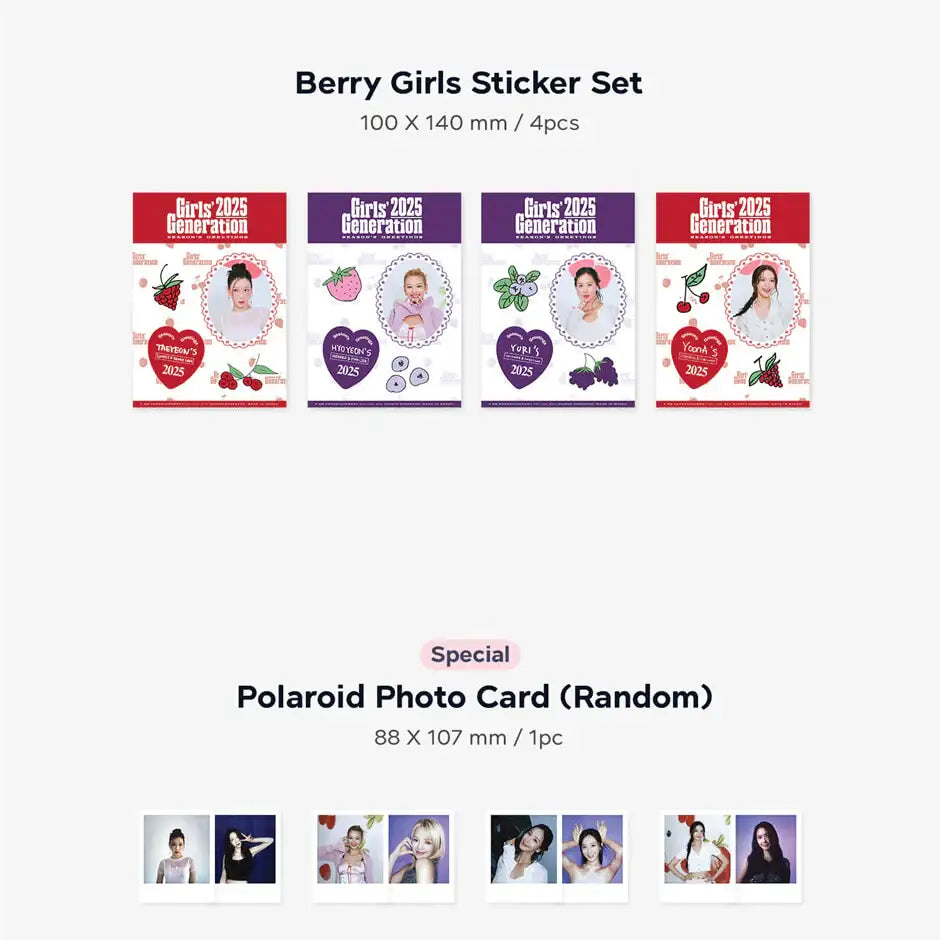 Girls' Generation - 2025 Season's Greetings - SM Entertainment - Merchandise - Harumio