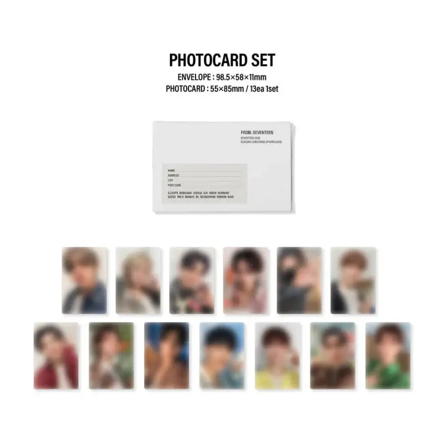 SEVENTEEN - 2025 Season's Greetings - HYBE Label - Merchandise - Harumio