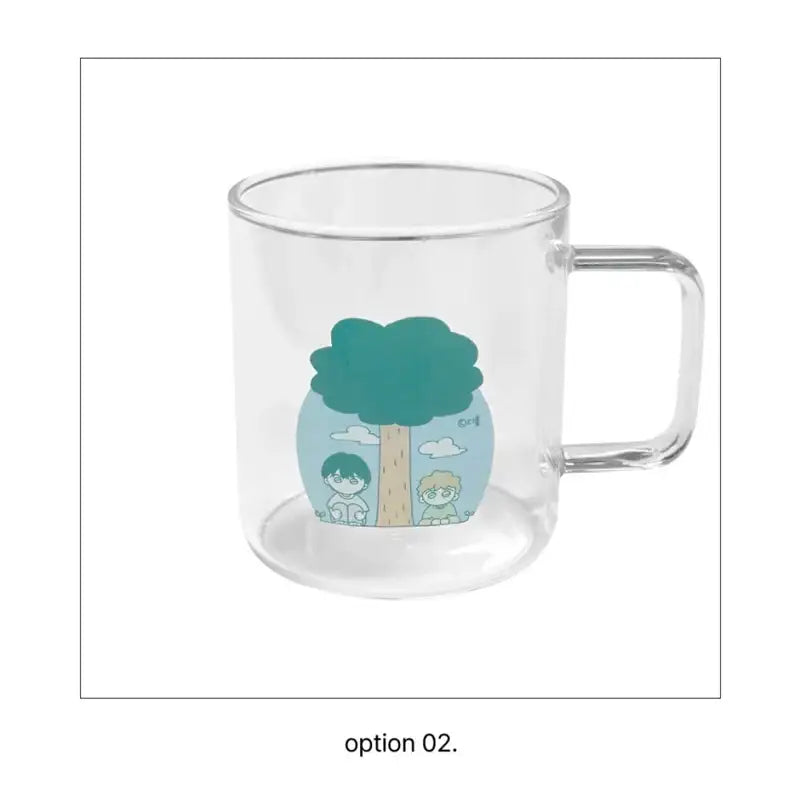 Dam Of The Forest - Glass - ARTRANK - Glass Cup - Harumio