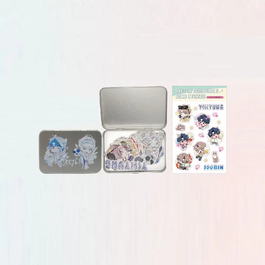 Sketch x BeOn Cafe - Tin Case Set - BeOn Cafe - Accessories - Harumio
