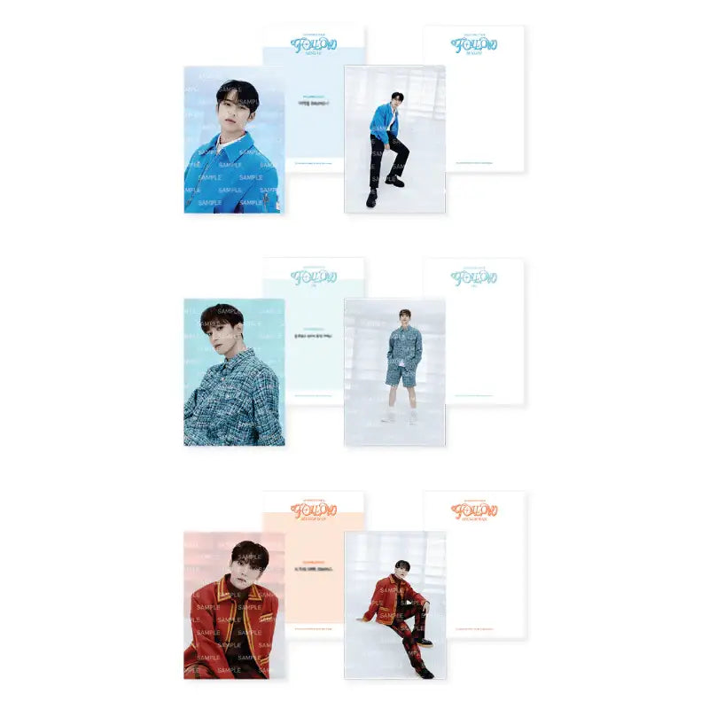 SEVENTEEN - Follow - Postcard Book - SEVENTEEN - Postcard Book - Harumio