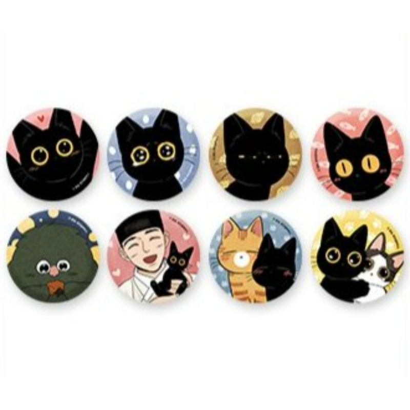 The Tale of Goldiluck, the Black Kitten x LIMITION - Random Can Badge