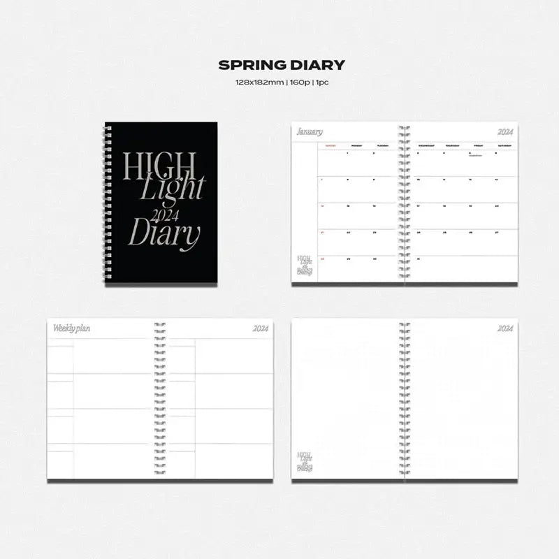 HIGHLIGHT - 2024 Season's Greetings (Band Version) - Apple Music Co., Ltd. / Around Us Entertainment - Merchandise - Harumio
