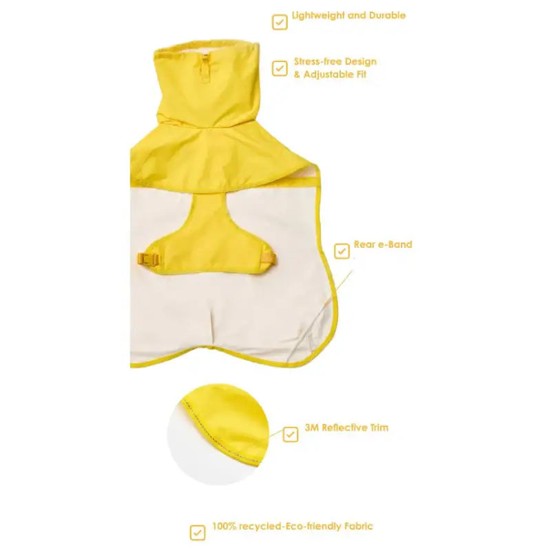 iCANDOR - Adventure Raincoat, Earth - iCANDOR - Pet Clothes - Harumio