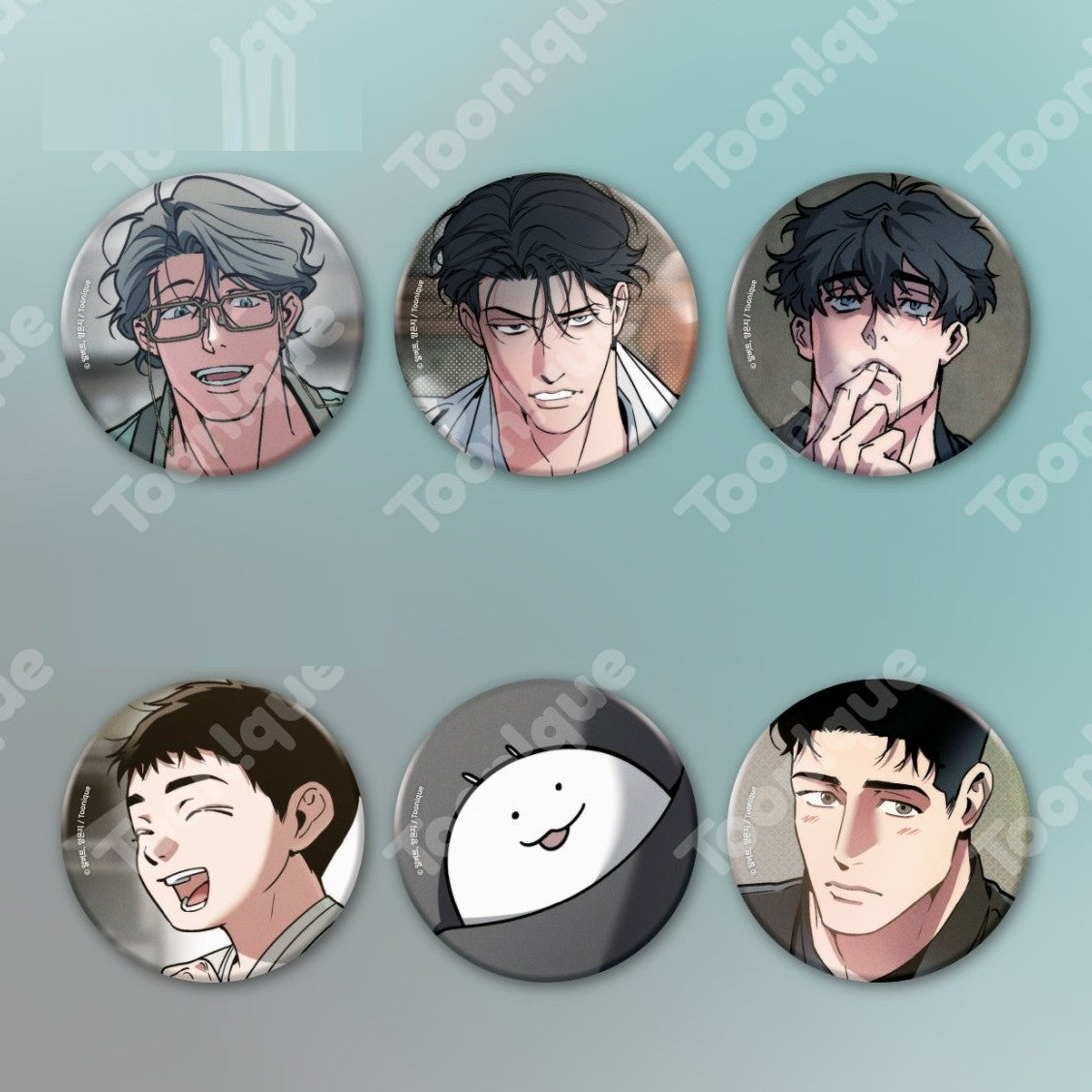 Swallow You Whole x Toonique - Illustration Can Badge Set - Toonique - Can Badge - Harumio
