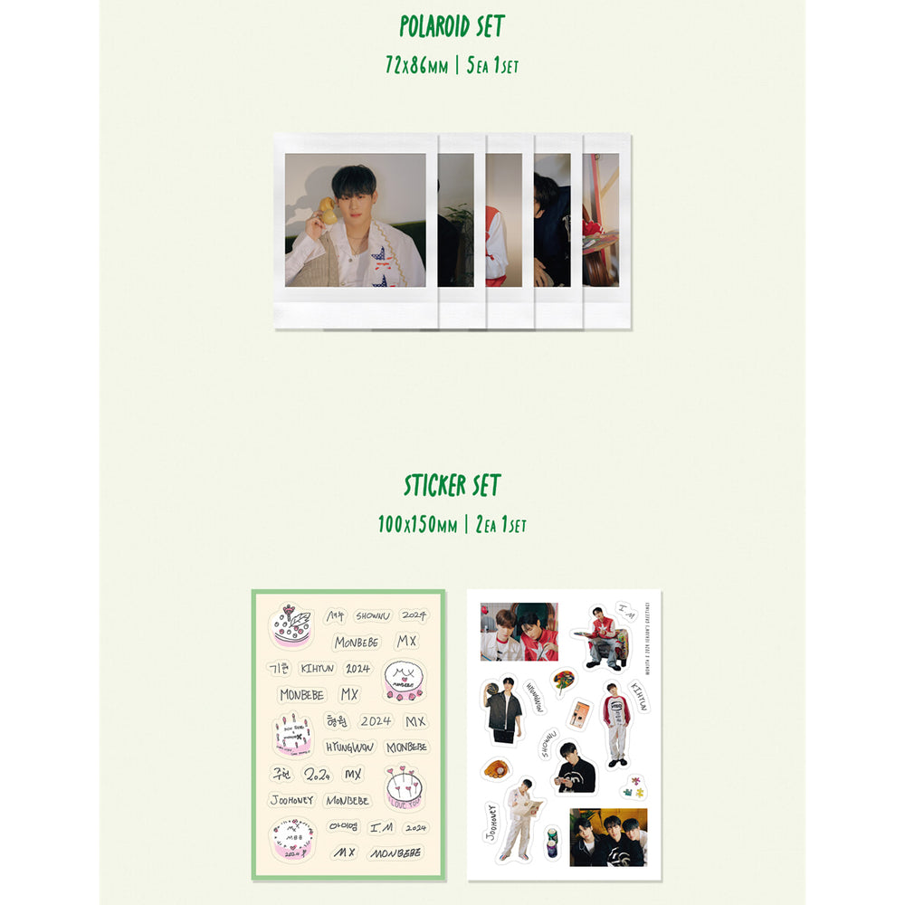 MONSTA X - 2024 Season's Greetings - SLL JoongAng Co., Ltd. / Starship Entertainment - Albums - Harumio