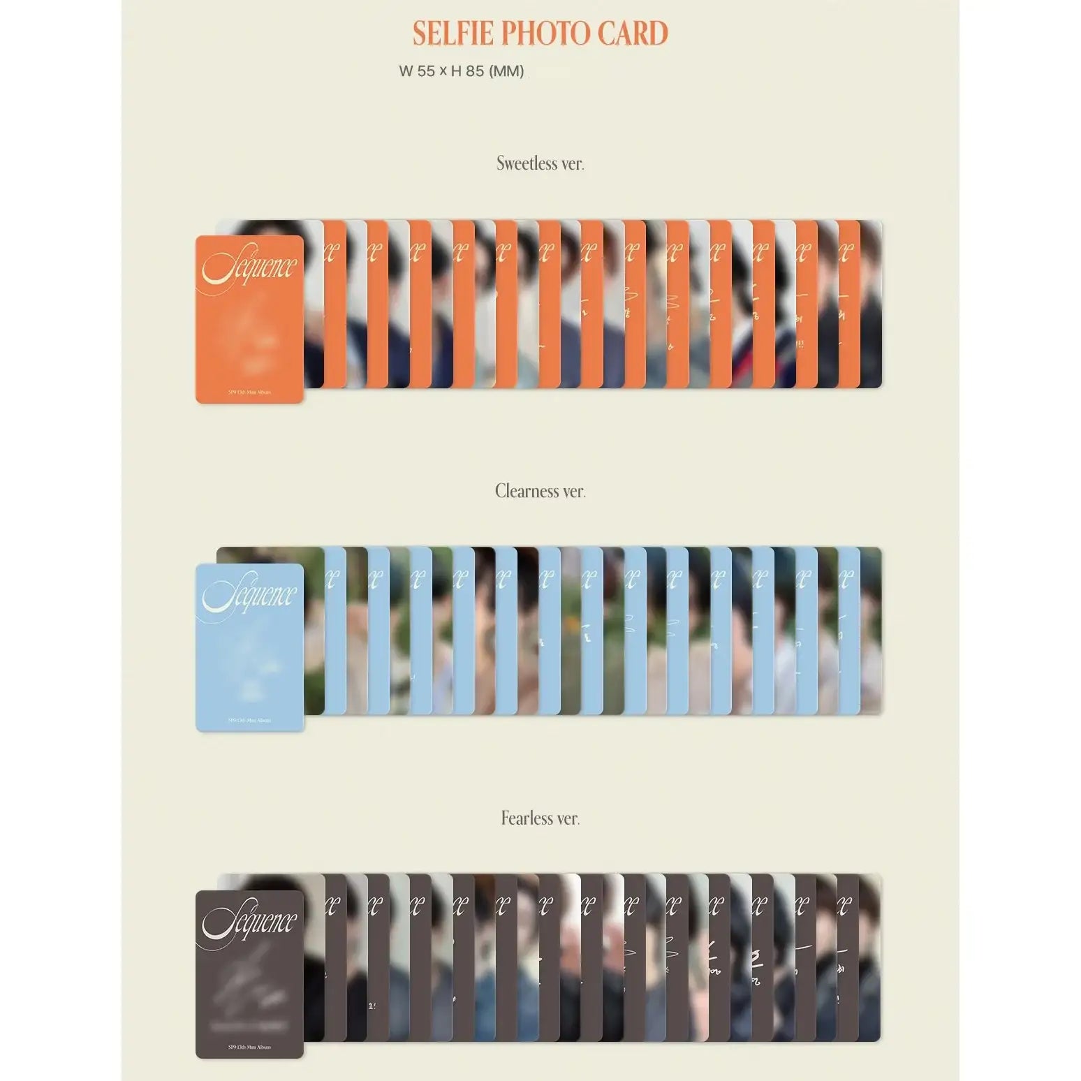 SF9 - Sequence : 13th Mini Album - SF9 - Album - Harumio