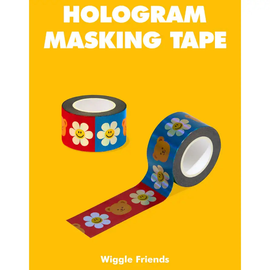 Wiggle Wiggle - Deco Masking Tape - Wiggle Wiggle - Masking Tape - Harumio