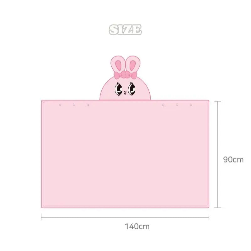 Esther Bunny - Shaped Hooded Blanket - Soone Content - Hooded Blankets - Harumio